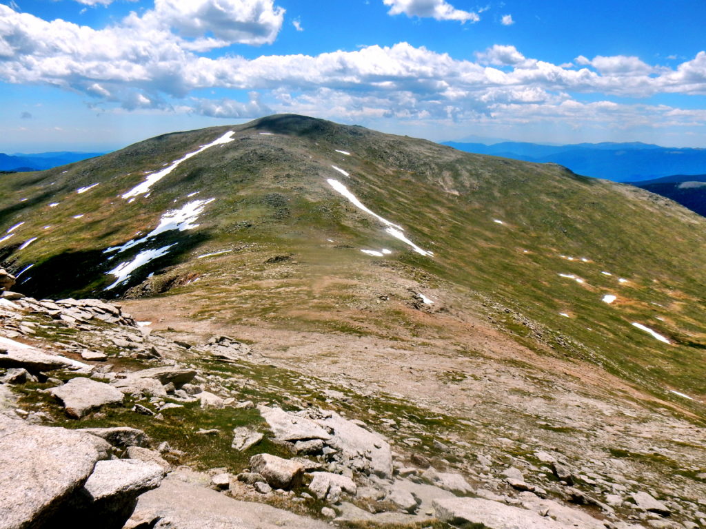Rosalie Peak (13,575′) & “Epaulie” (13,530′)